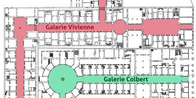 नक्शे के Galerie Vivienne