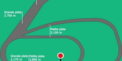 नक्शे के Vincennes घुड़दौड़ का मैदान