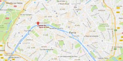 पेरिस के नक्शे नाली
